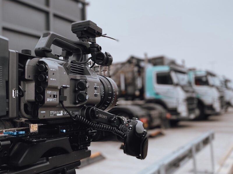 sony fx9 camera industrial location trucks